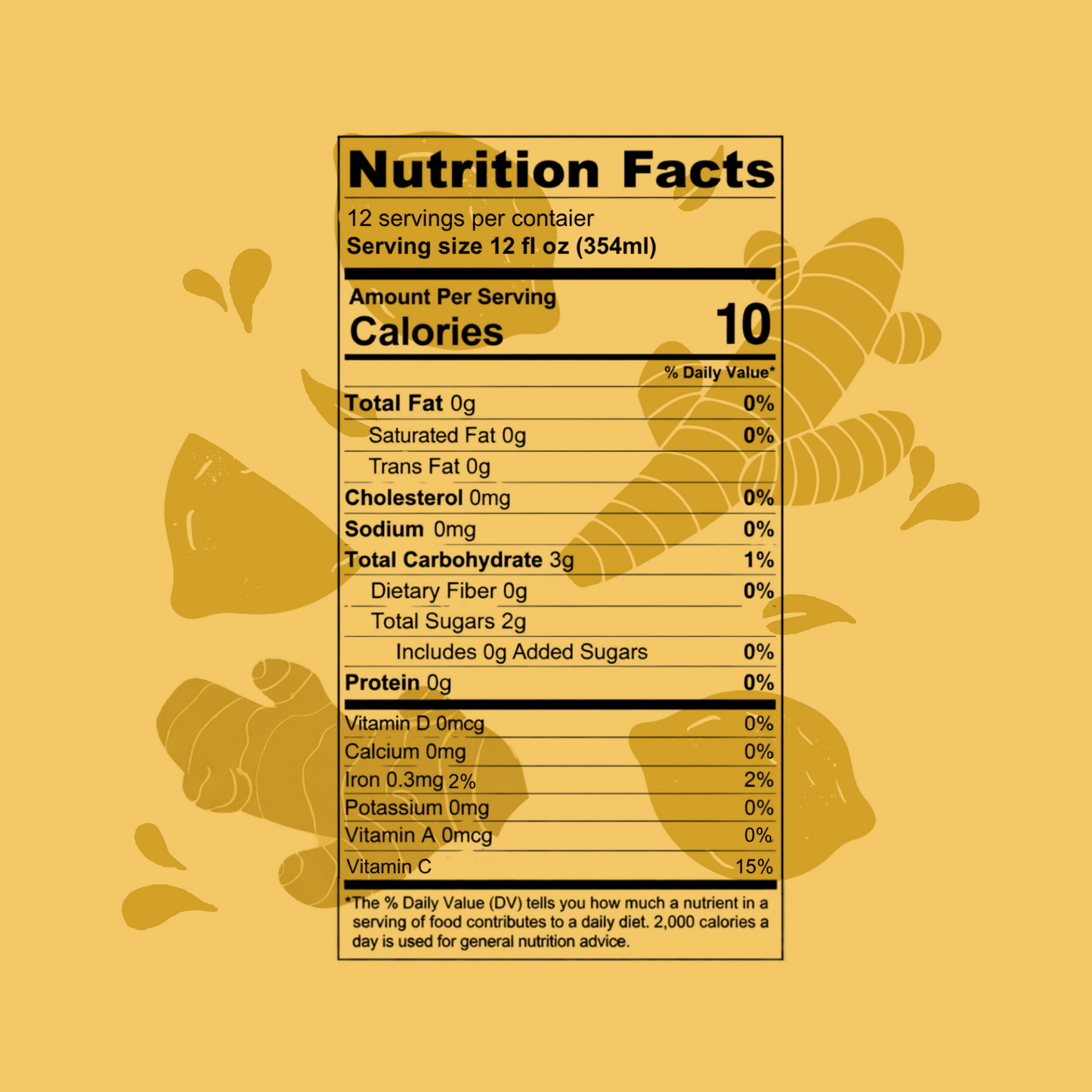 12 Shots - Turmeric Shots