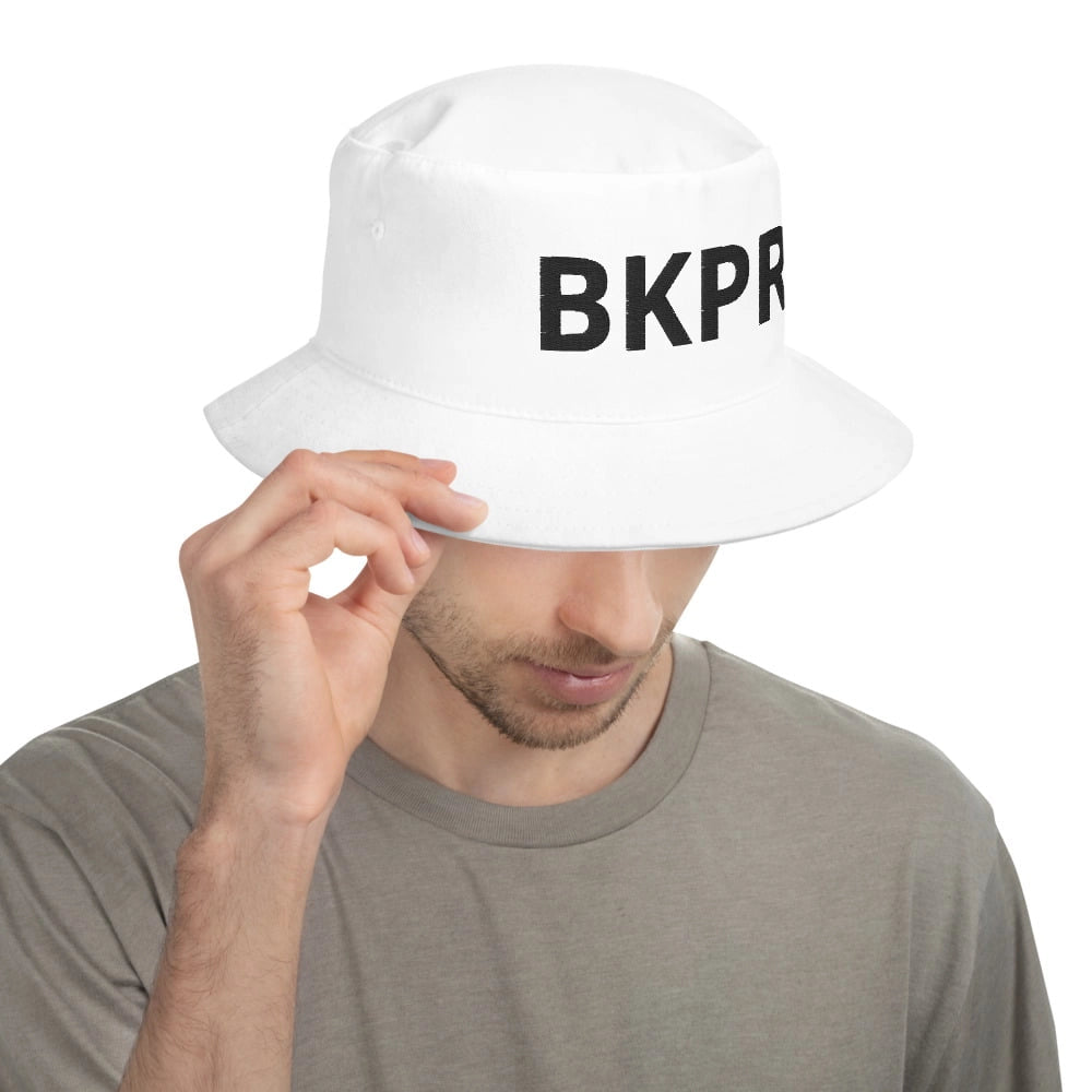 BKPR Bucket Hat White