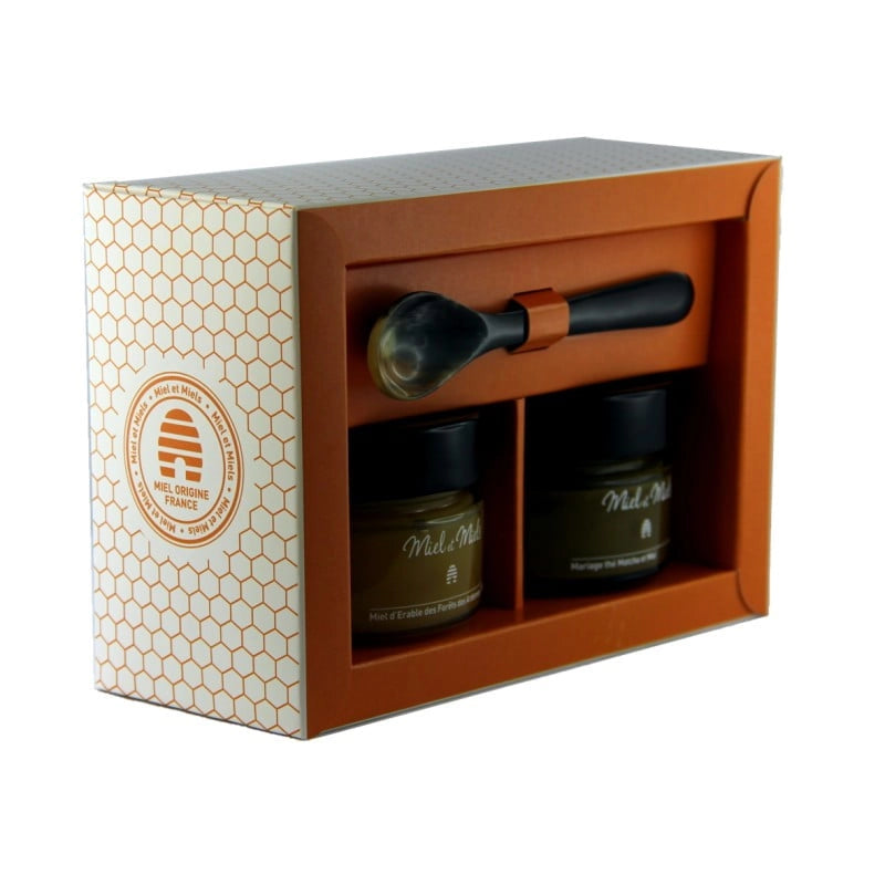 Maple Blossom Honey & Honey with Matcha Tea - Gift Box