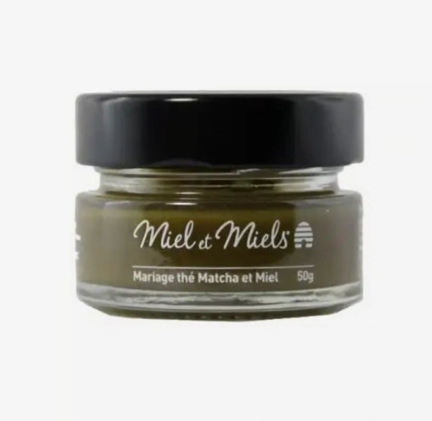 French Honey with Matcha Tea 50g