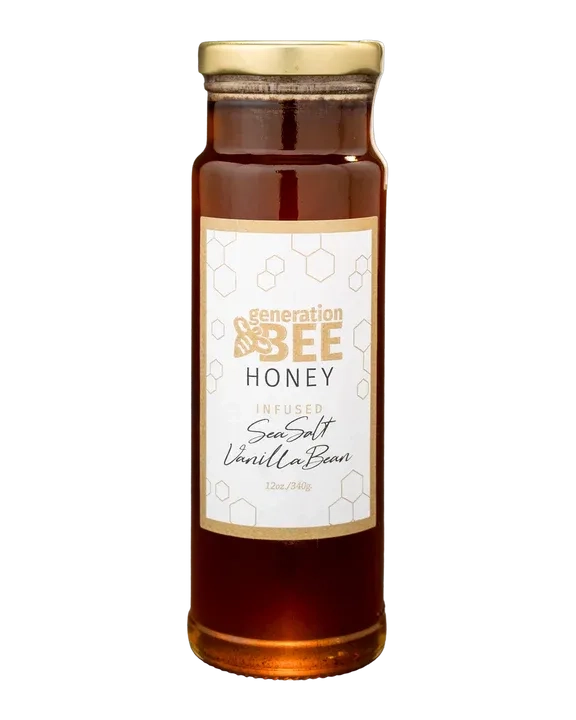 Sea Salt & Vanilla Bean Honey | 12 oz