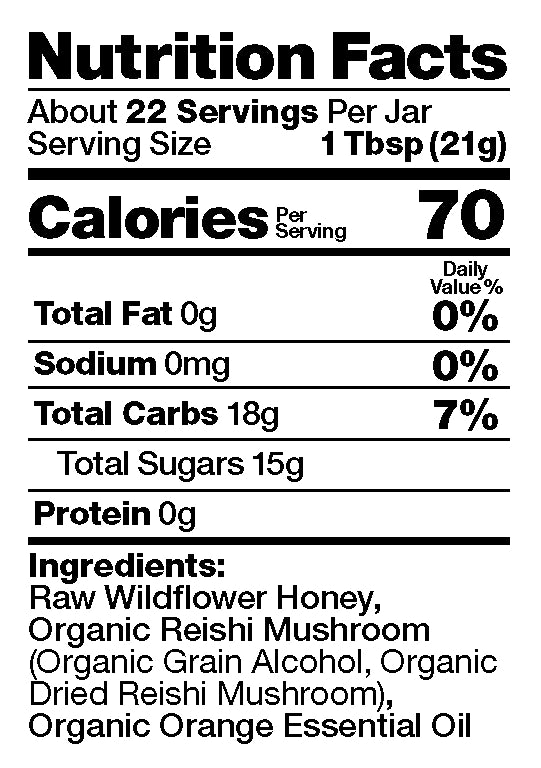 Reishi Mushroom Honey | Bee Shepherd