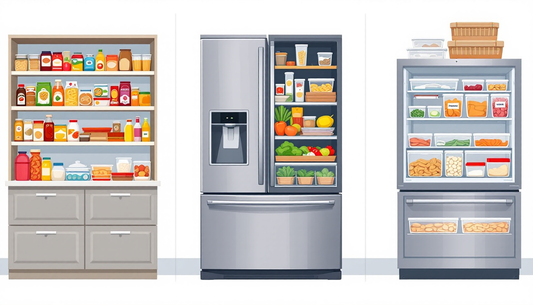 types of food storage