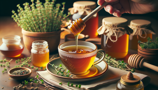 pairing honey with herbal tea