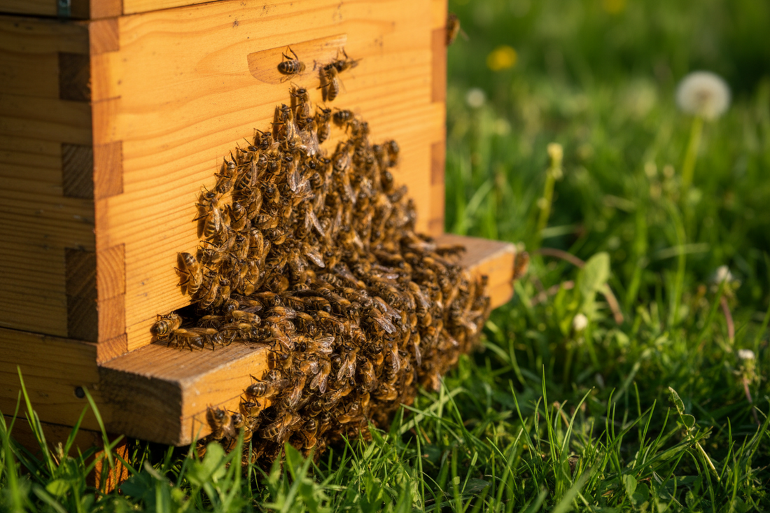 6 Signs Your Hive is About to Swarm