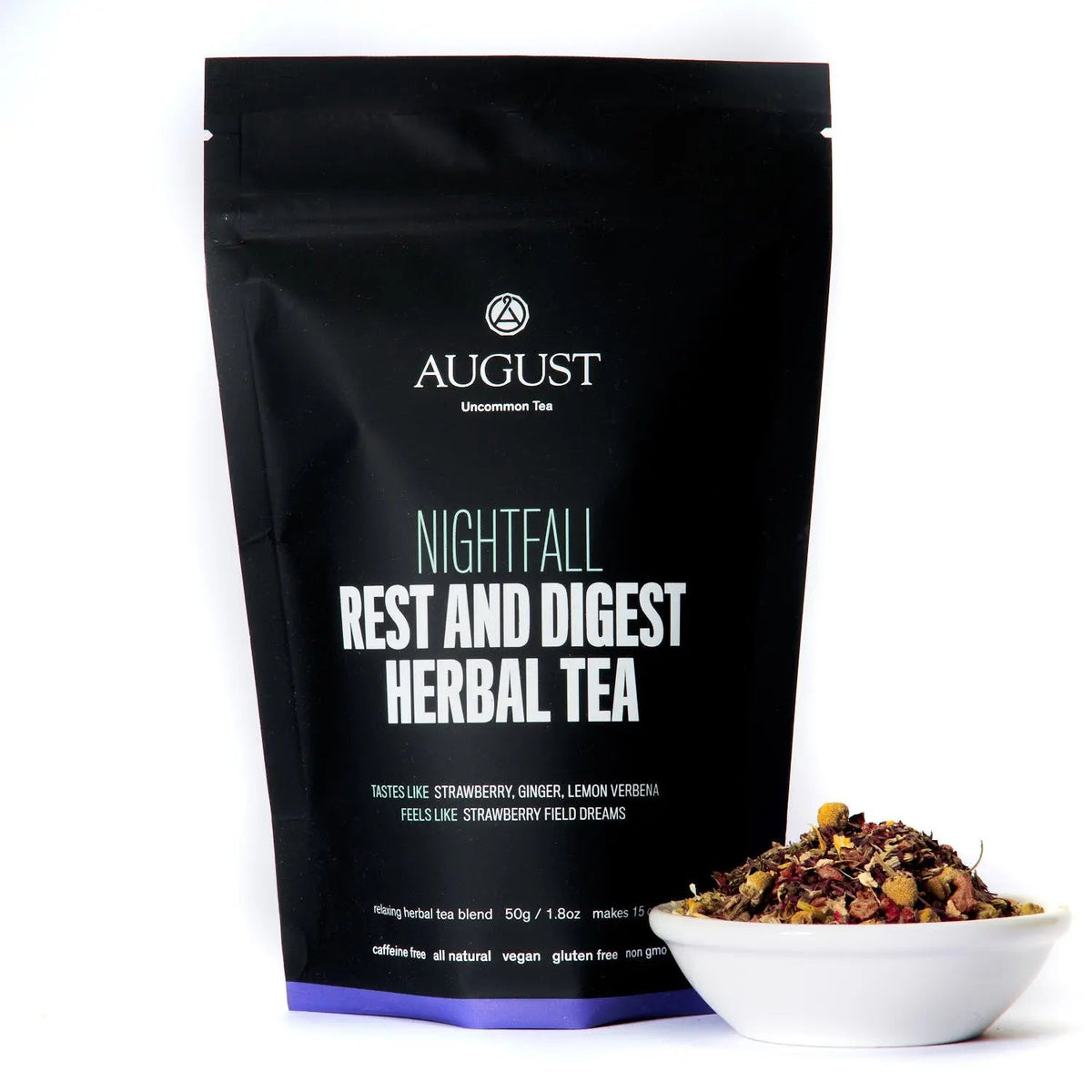 Well Rested No Caffeine Nightfall - Rest and Digest Herbal Tea (Caffeine Free) – Backwoods Market