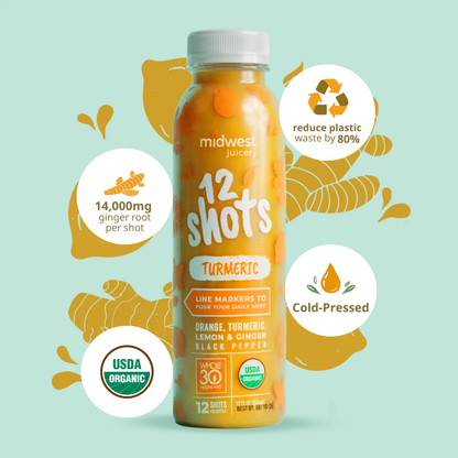 12 Shots - Turmeric Shots