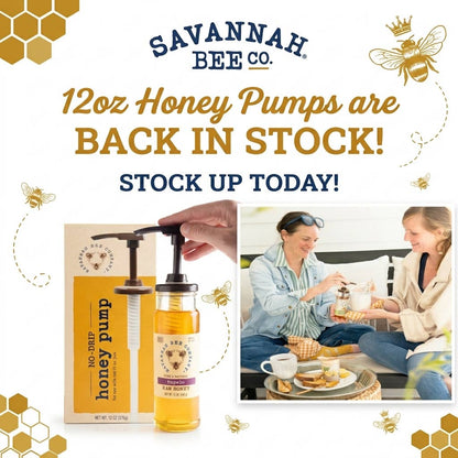 12oz Honey Jar Pump - NEW!