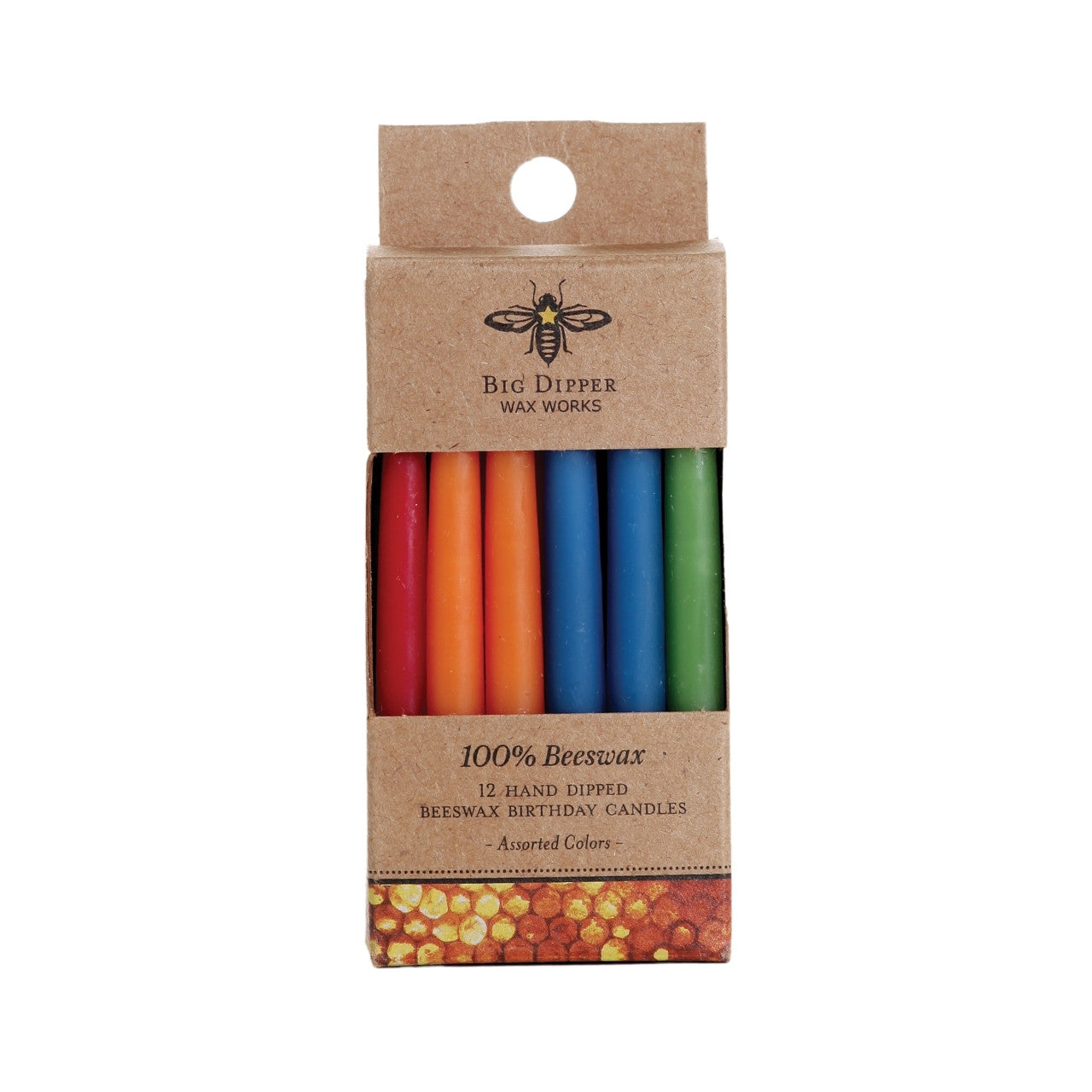 Beeswax Birthday Candles - Backwoods Auctions