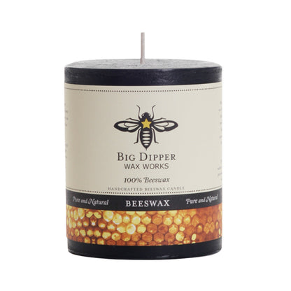 All Hallows Eve Beeswax Pillar Candles - Backwoods Auctions