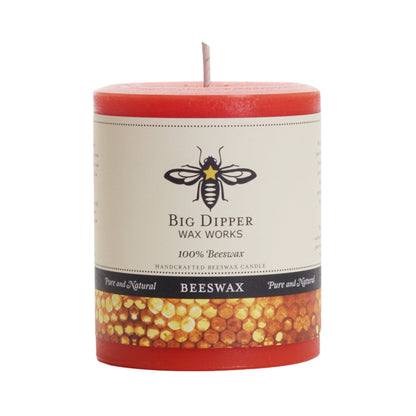 All Hallows Eve Beeswax Pillar Candles - Backwoods Auctions