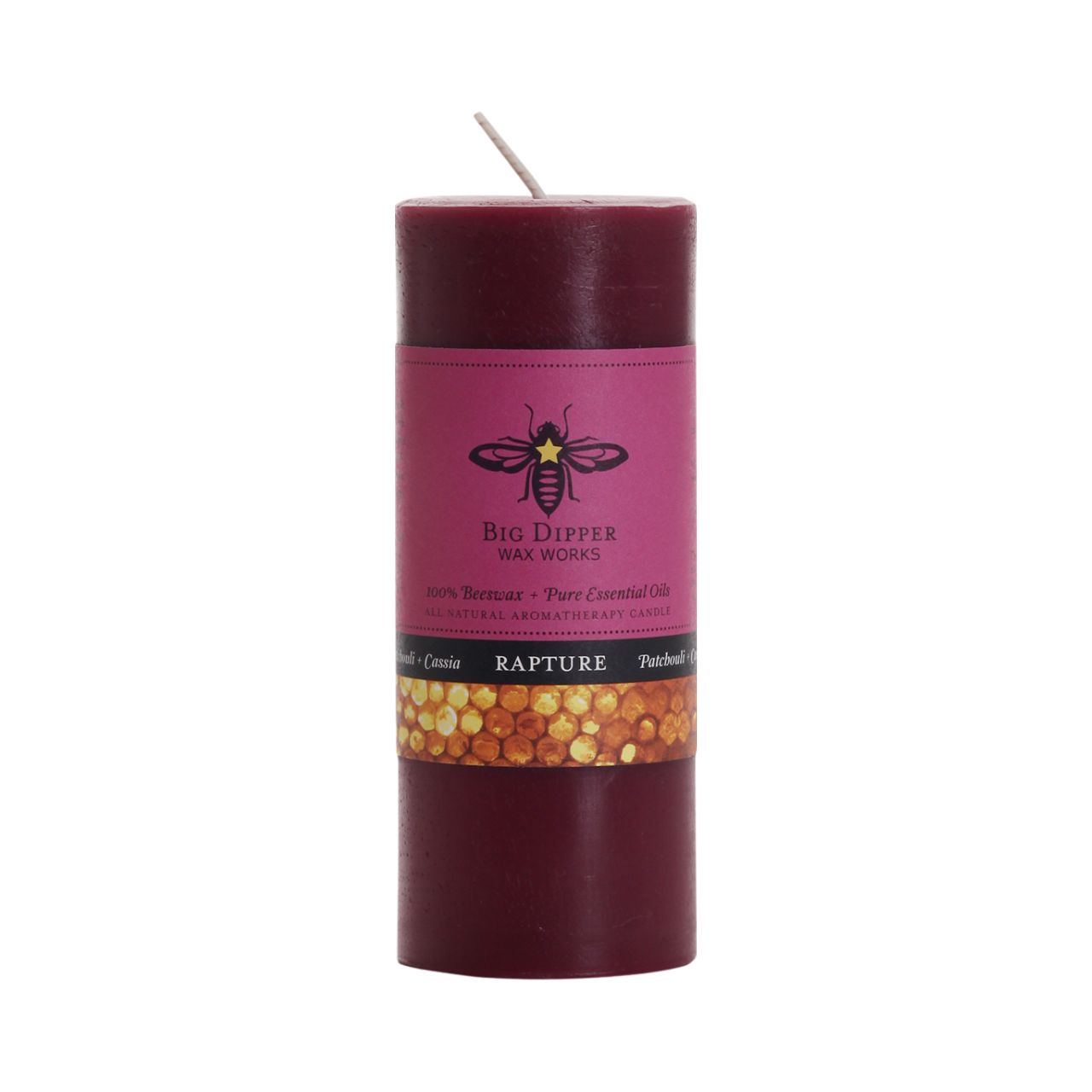 Beeswax Aromatherapy Pillar Candles - Backwoods Auctions