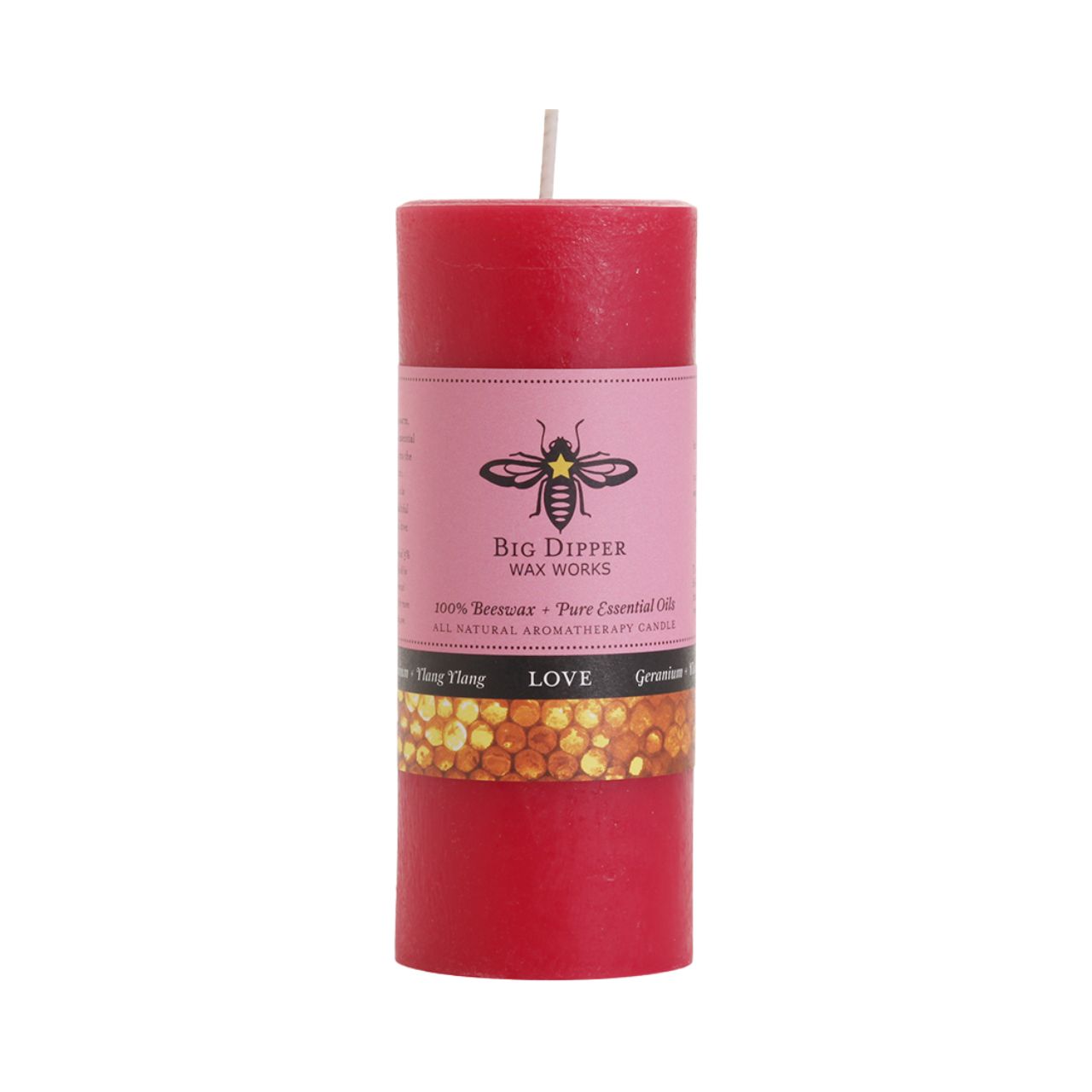 Beeswax Aromatherapy Pillar Candles - Backwoods Auctions