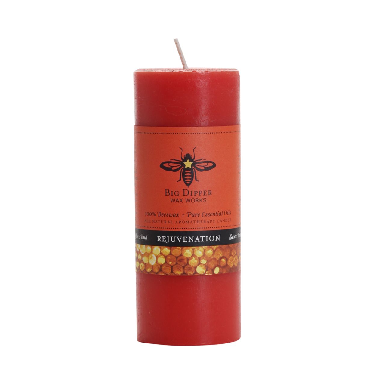 Beeswax Aromatherapy Pillar Candles - Backwoods Auctions