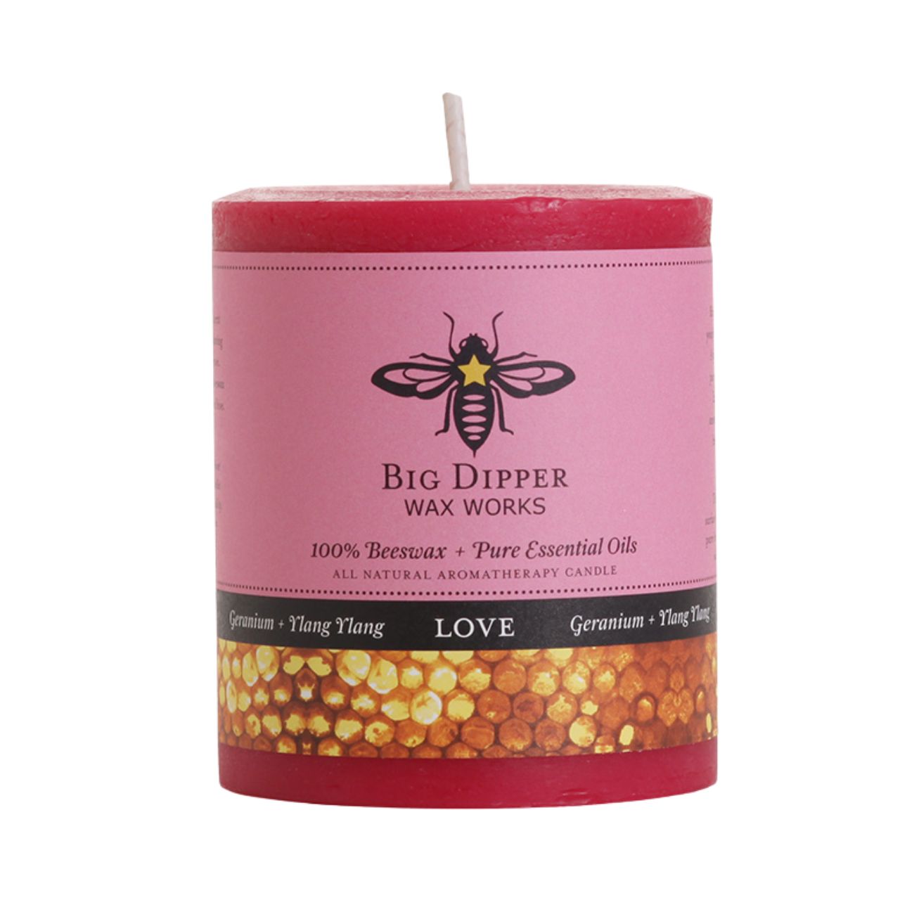 Beeswax Aromatherapy Pillar Candles - Backwoods Auctions