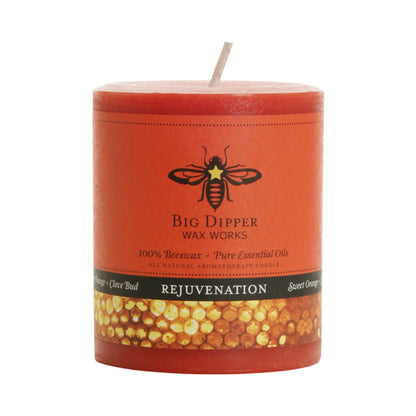 Beeswax Aromatherapy Pillar Candles - Backwoods Auctions