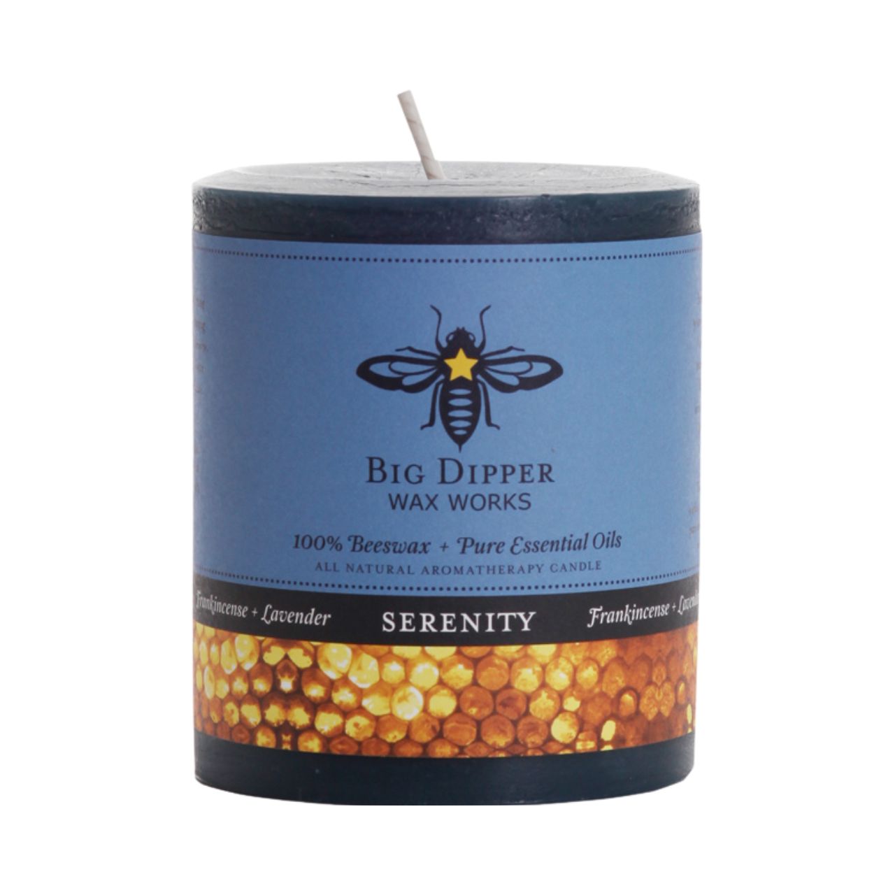 Beeswax Aromatherapy Pillar Candles - Backwoods Auctions