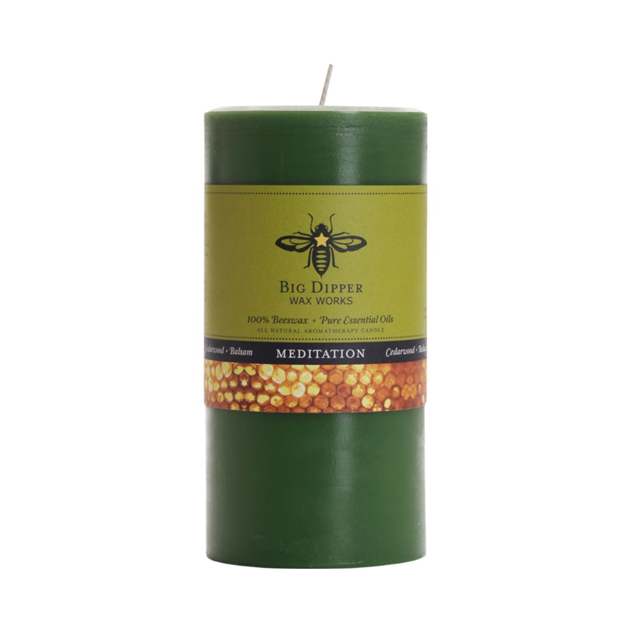 Beeswax Aromatherapy Pillar Candles - Backwoods Auctions
