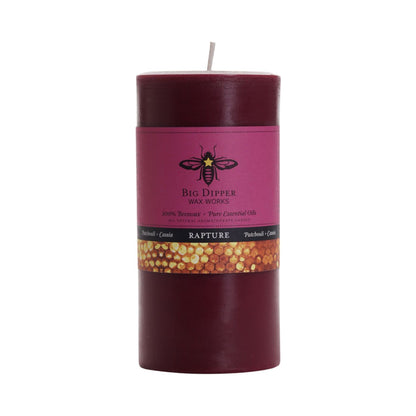 Beeswax Aromatherapy Pillar Candles - Backwoods Auctions