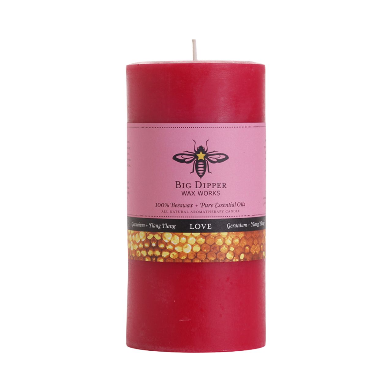 Beeswax Aromatherapy Pillar Candles - Backwoods Auctions