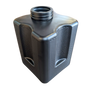 Black Plastic 1 Gallon Feeder Jar