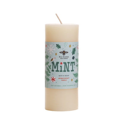 Holiday Aromatherapy Pillar Candles - Backwoods Auctions
