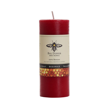 Pure Beeswax Pillar Candles - Backwoods Auctions