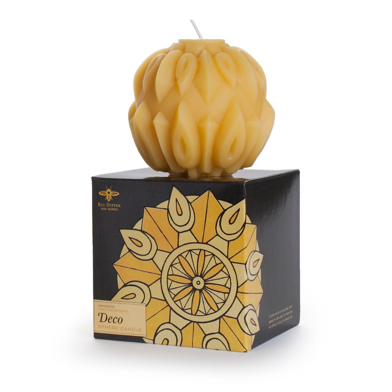 Beeswax Sphere Candles - Backwoods Auctions