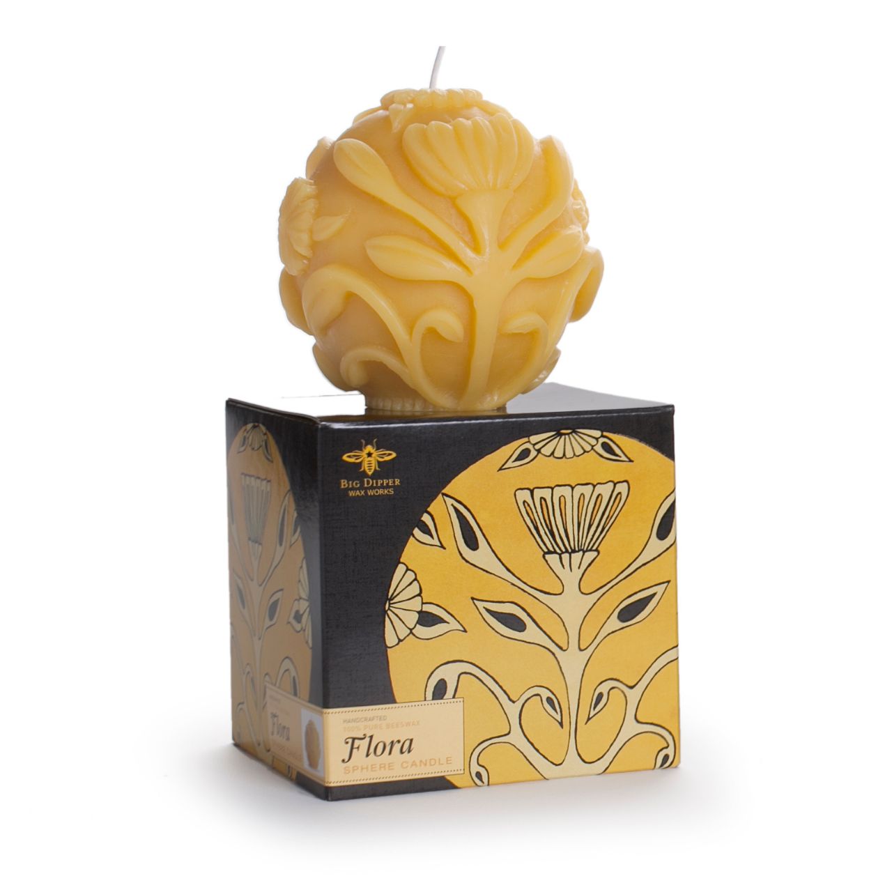 Beeswax Sphere Candles - Backwoods Auctions