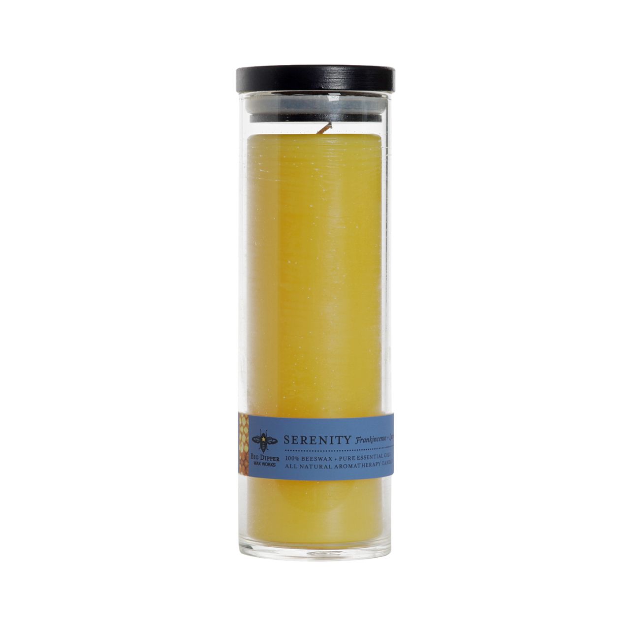 Beeswax Aromatherapy Sanctuary Glass Candles - Backwoods Auctions