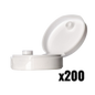 38mm Flip Top Plastic Lid