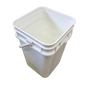 4 Gallon Square Bucket and Lid