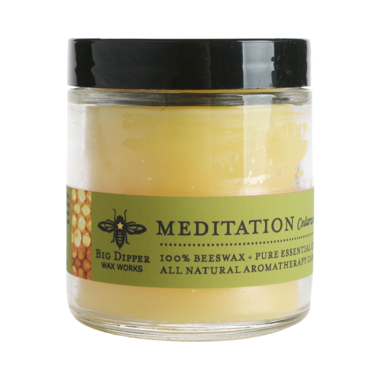 Beeswax Aromatherapy Apothecary Glass Candles - Backwoods Auctions