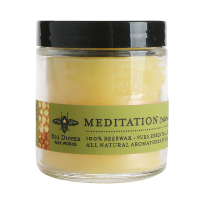 Beeswax Aromatherapy Apothecary Glass Candles - Backwoods Auctions