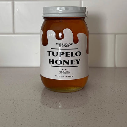 Raw Tupelo Honey for Sale - 1.5 lbs