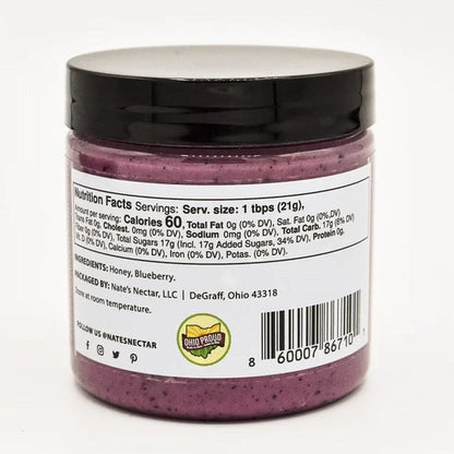 Blueberry Creamed Honey
