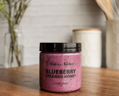 Blueberry Creamed Honey