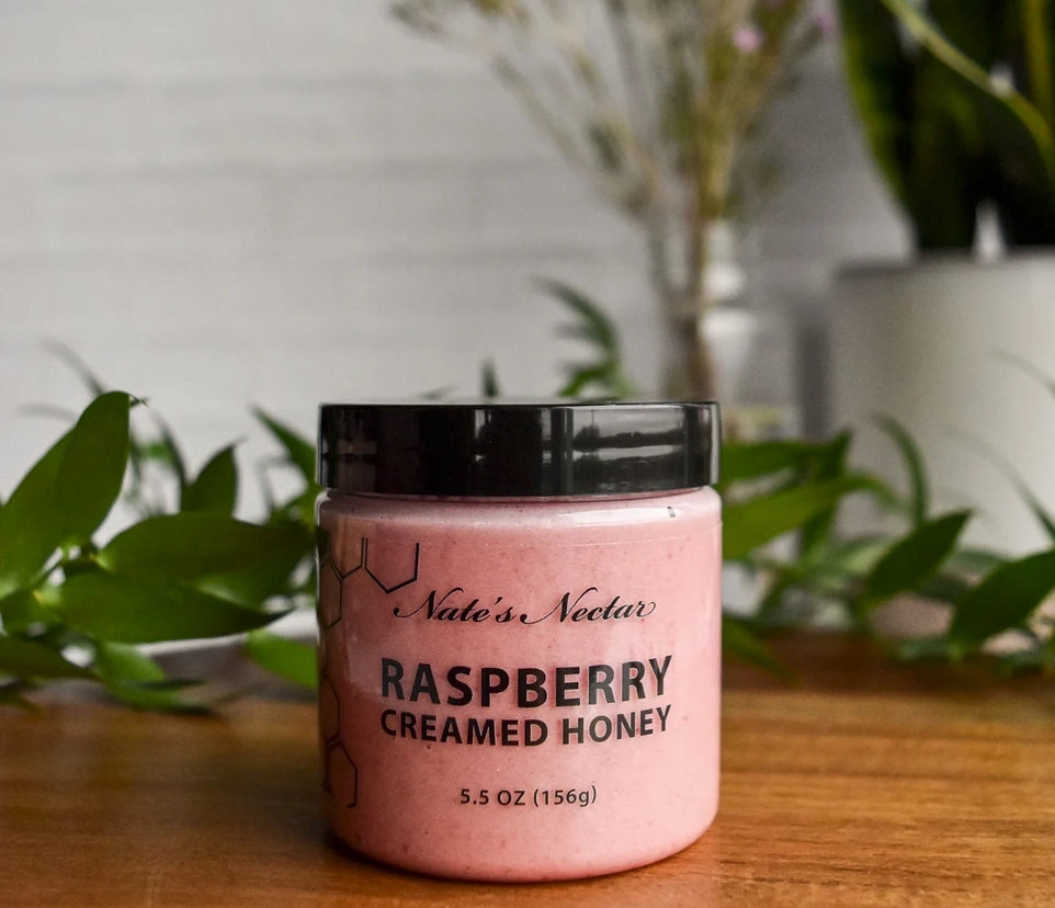 Raspberry Creamed Honey