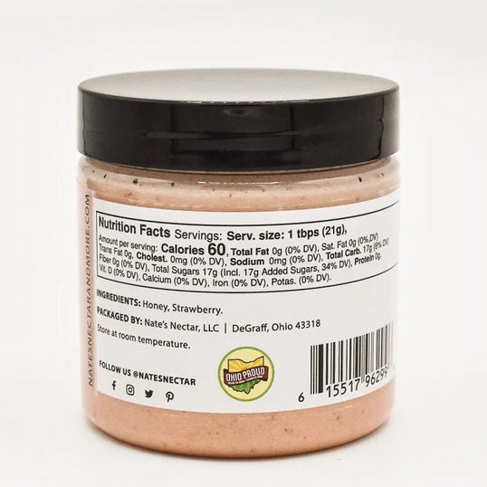 Strawberry Creamed Honey