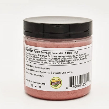 Raspberry Creamed Honey