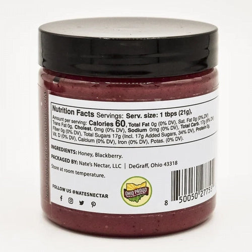 Blackberry Creamed Honey