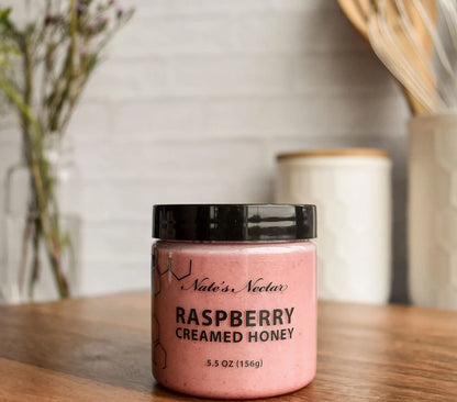 Raspberry Creamed Honey
