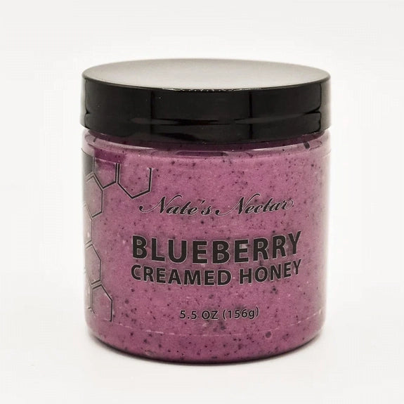 Blueberry Creamed Honey