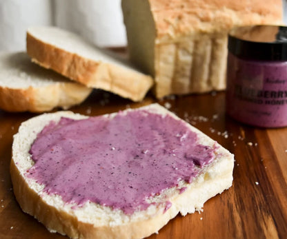 Blueberry Creamed Honey