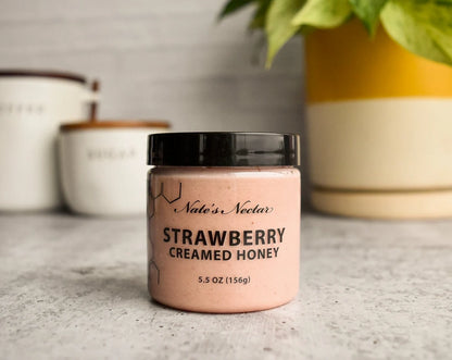 Strawberry Creamed Honey