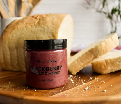Blackberry Creamed Honey
