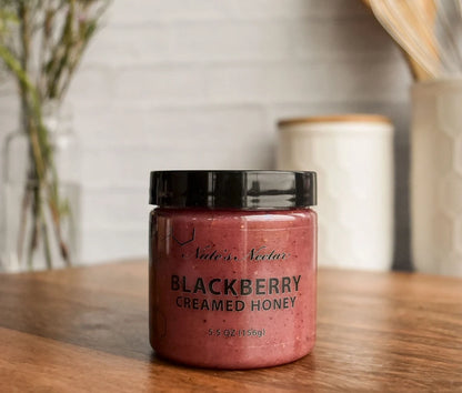 Blackberry Creamed Honey