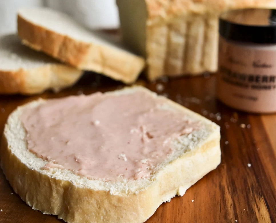 Strawberry Creamed Honey