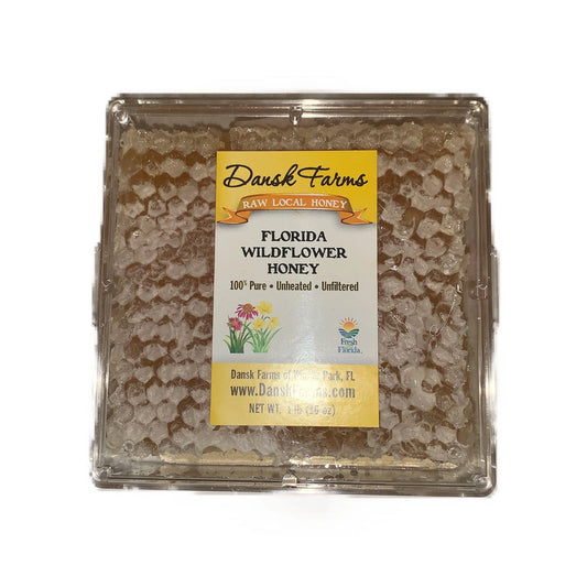 Raw Comb Honey 1 lb