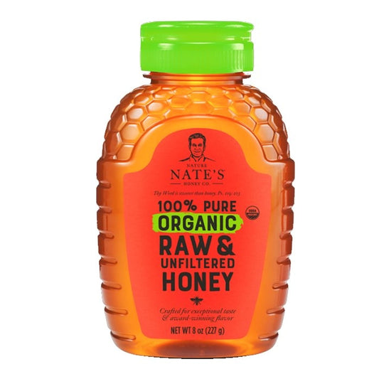 Nature Nate's Organic Honey 8 oz